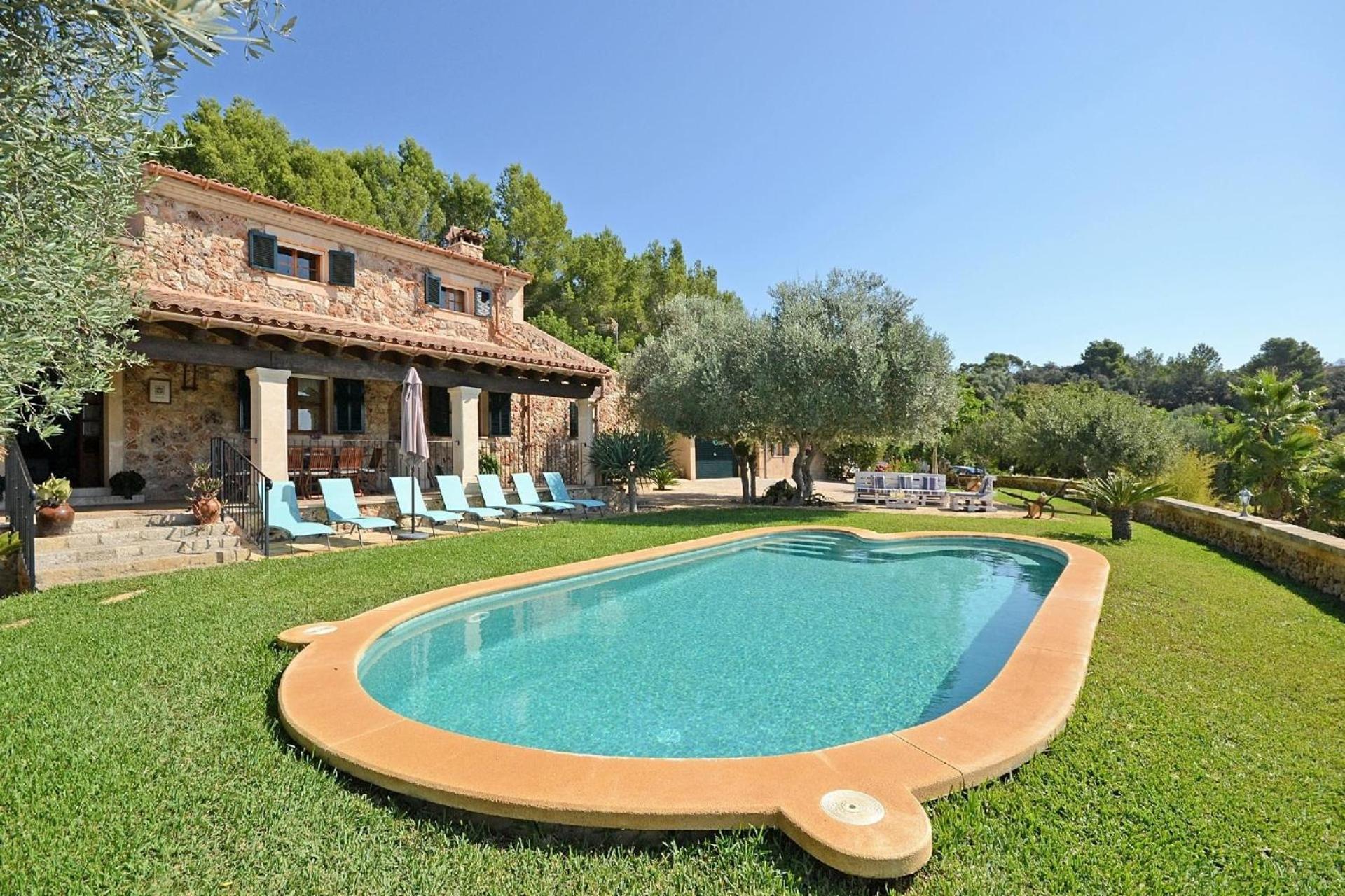 Ferienhaus Mit Privatpool Fuer 6 Personen Ca 250 Qm In Sineu, Mallorca Binnenland Von Mallorca Buitenkant foto